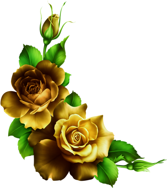 Transparent Blue Rose Border Clipart (591x660), Png Download