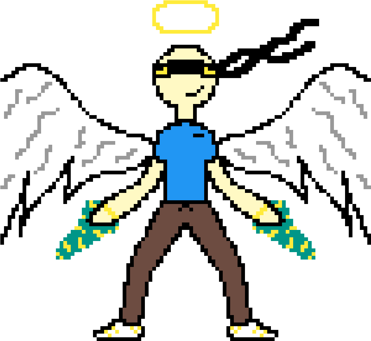 Angel Warrior Clipart Cool - Png Download (1201x1105), Png Download