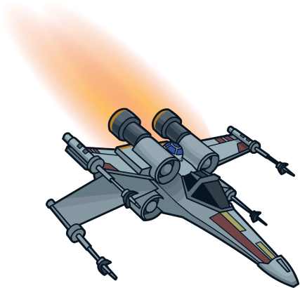 Nave Png Star Wars Clipart (600x612), Png Download