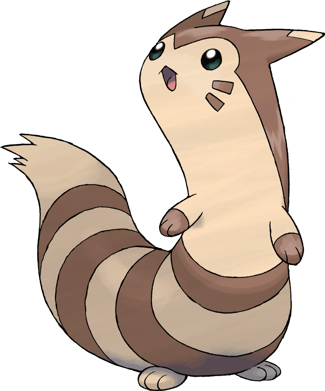 Furret Pokemon Clipart (600x600), Png Download