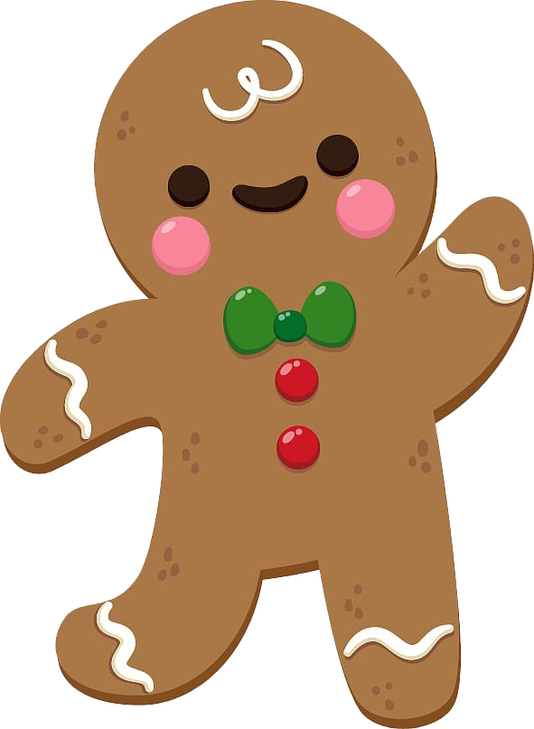 Gingerbread Png Background Image - Concurso De Postres Navidad Clipart (591x807), Png Download