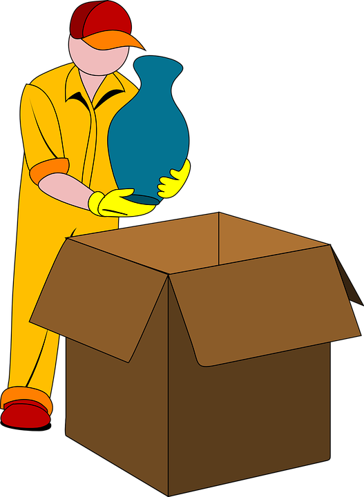 Fine Art Movers - Packers And Movers Clipart Png Transparent Png (527x720), Png Download