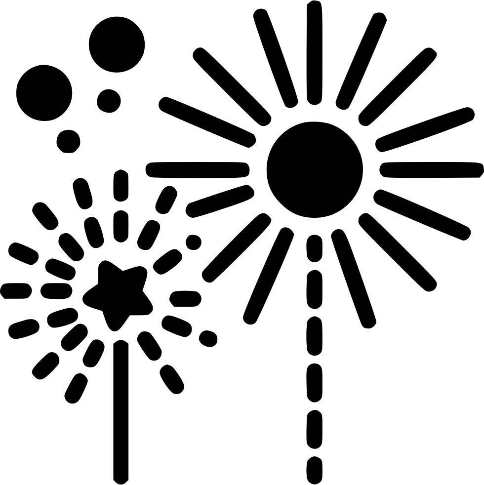 Fireworks - Sheikh Zayed Grand Mosque Center Clipart (980x982), Png Download