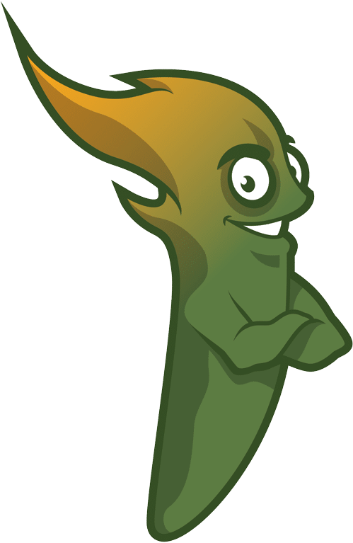 Jalapeno Cartoon Png Clipart (500x796), Png Download