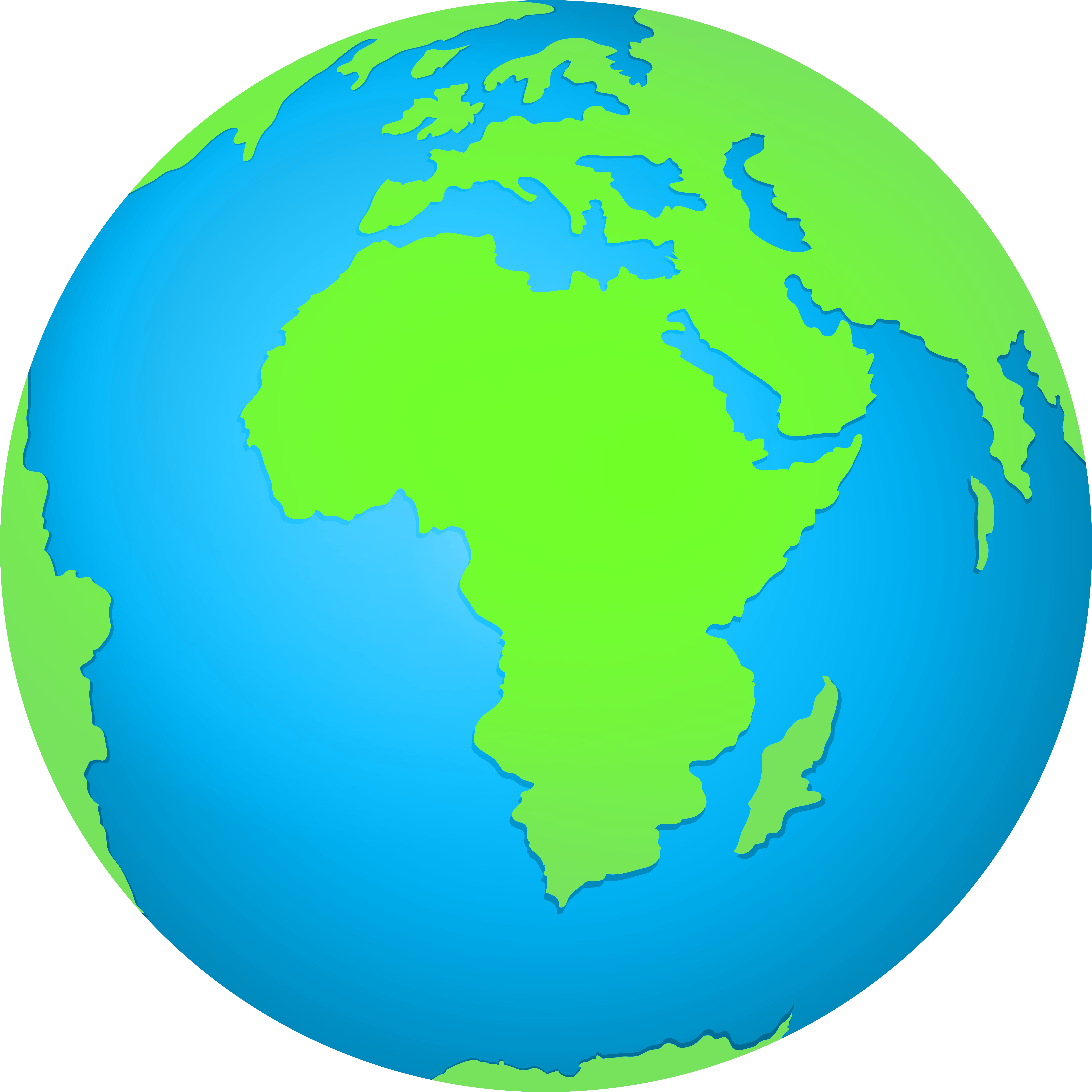 Green Earth Png Clipart Transparent Png (8000x8000), Png Download