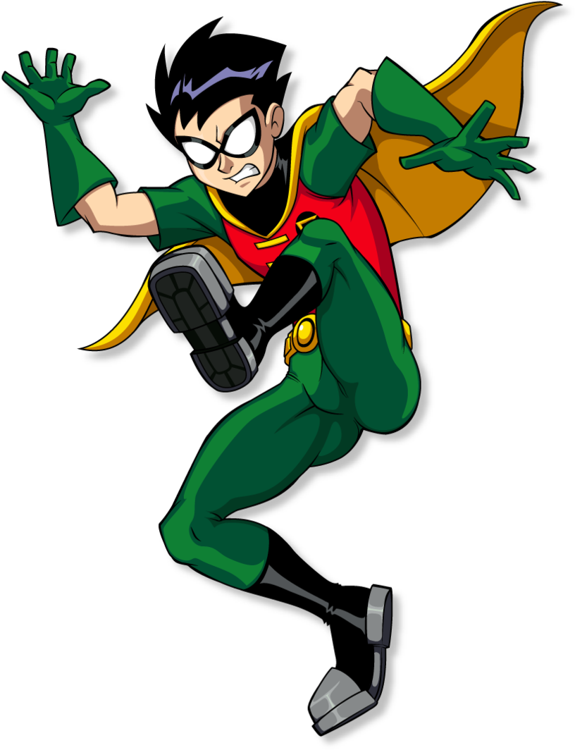 Batman Robin Clipart At Getdrawings - Superhero Robin - Png Download (816x1064), Png Download