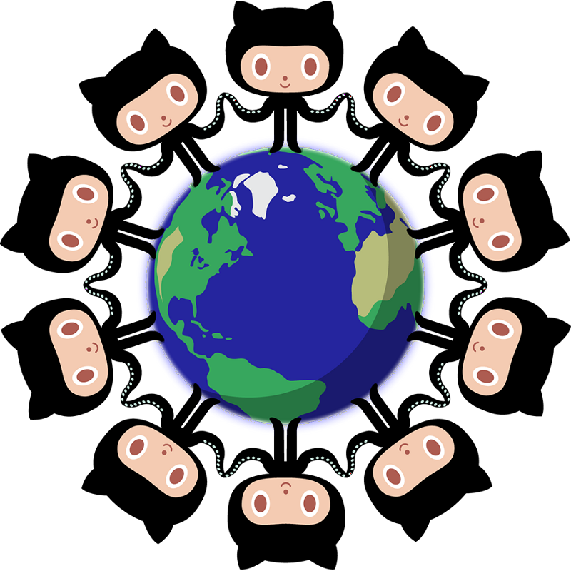 Github Octocat Clipart (800x800), Png Download