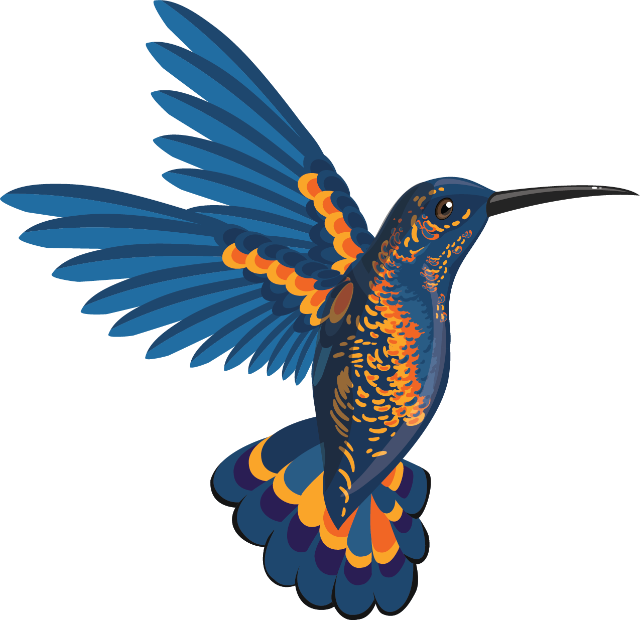 Bird Sticker Png Clipart (1275x1236), Png Download