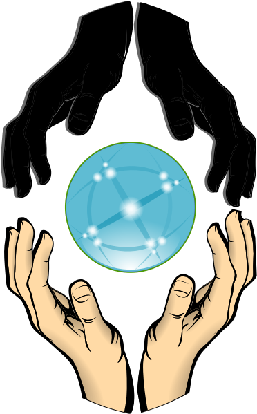 Hands Forming Unity - Clipart Hands Png Transparent Png (600x600), Png Download