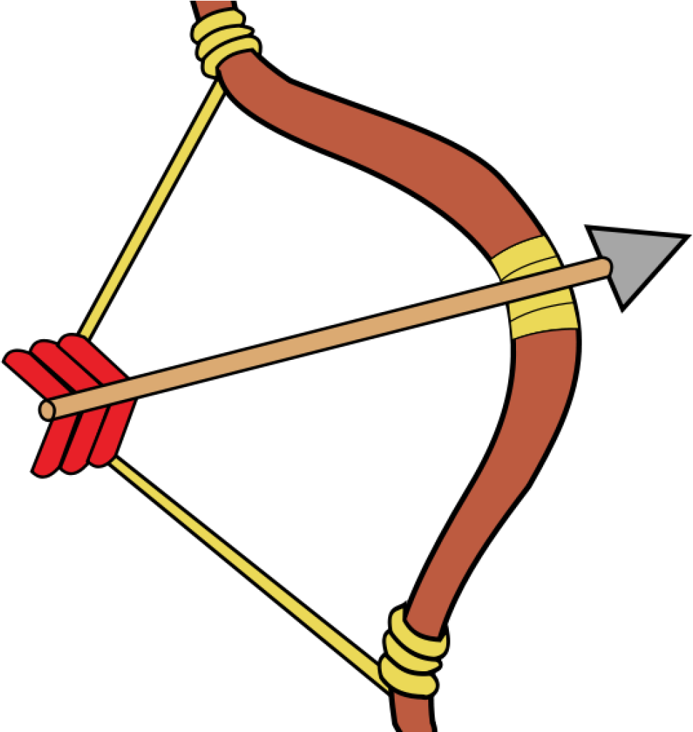 Bow And Arrow Clipart Free Clipart Bow And Arrow Sammo241 - Bow And Arrow Animated - Png Download (971x1025), Png Download