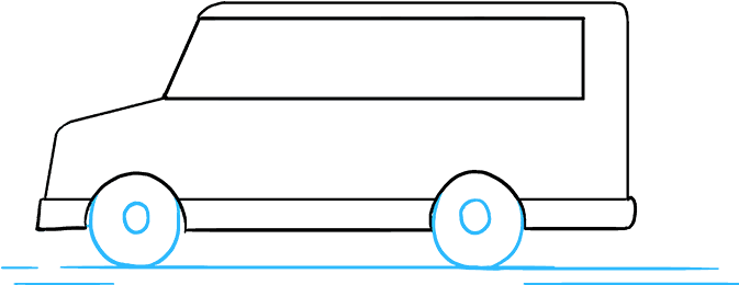 How To Draw School Bus - City Car Clipart (680x678), Png Download