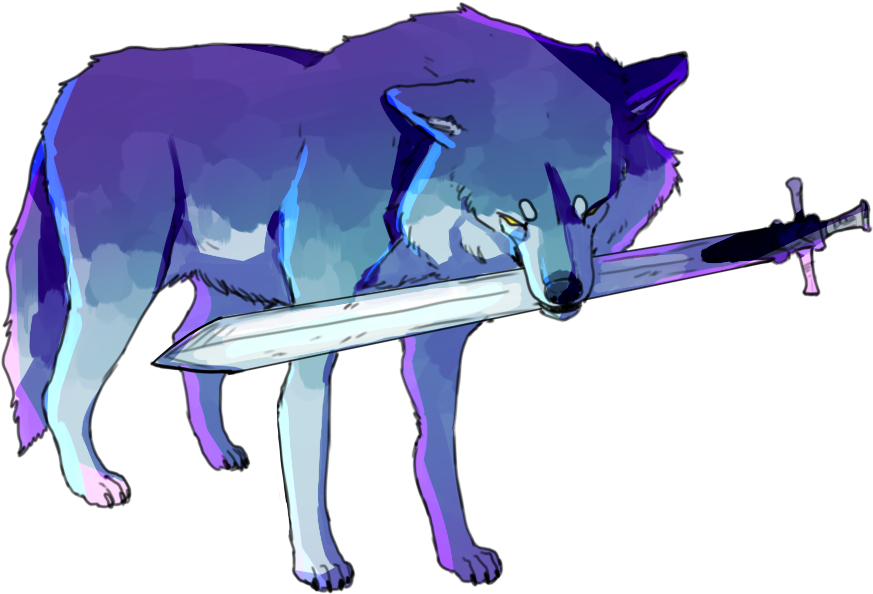 Drawn Fur Grey Wolf - Draw Great Grey Wolf Sif Clipart (924x700), Png Download