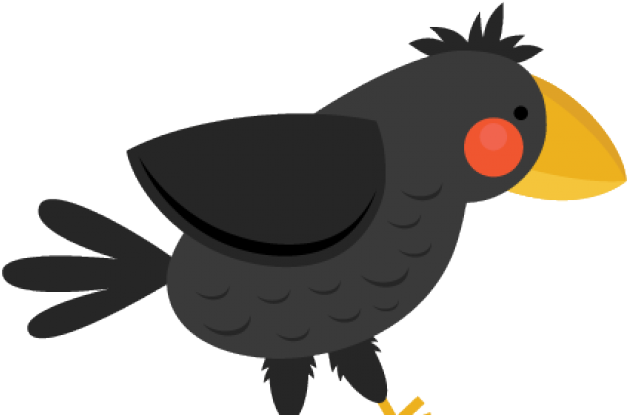 Clipart Crow - Png Download (640x480), Png Download