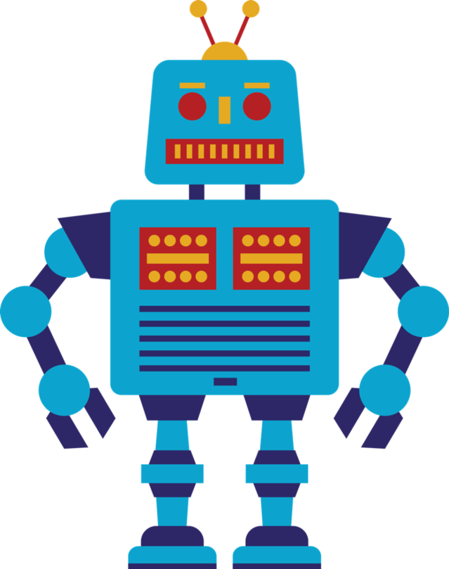 Robot Clipart - Png Download (639x809), Png Download