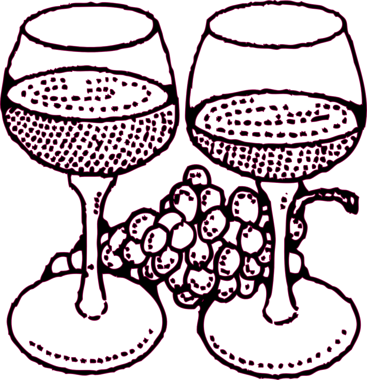 Transparent Grapes Clipart Coloring - Funny Easter Quotes Wine - Png Download (1237x1280), Png Download