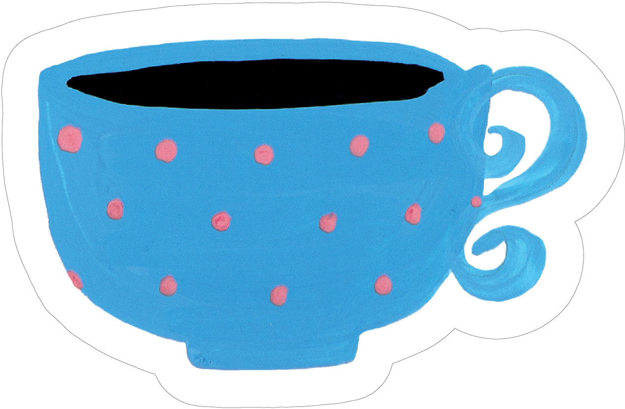 Teacup Print & Cut File Clipart (1280x891), Png Download
