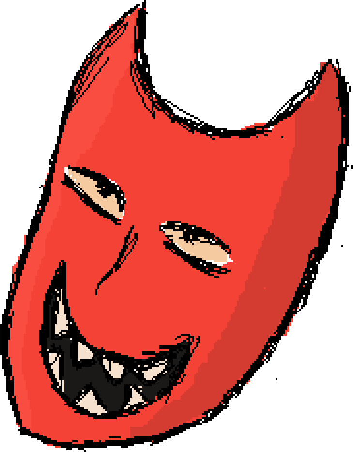 Nightmare Character Illustration Snout Mouth 2b Christmas Clipart (1040x1080), Png Download