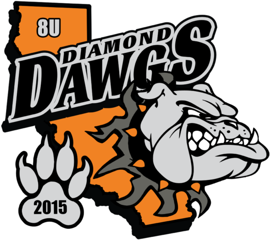 Diamond Dawgs Baseball Clipart Clip Art Freeuse Library - Illustration - Png Download (599x599), Png Download