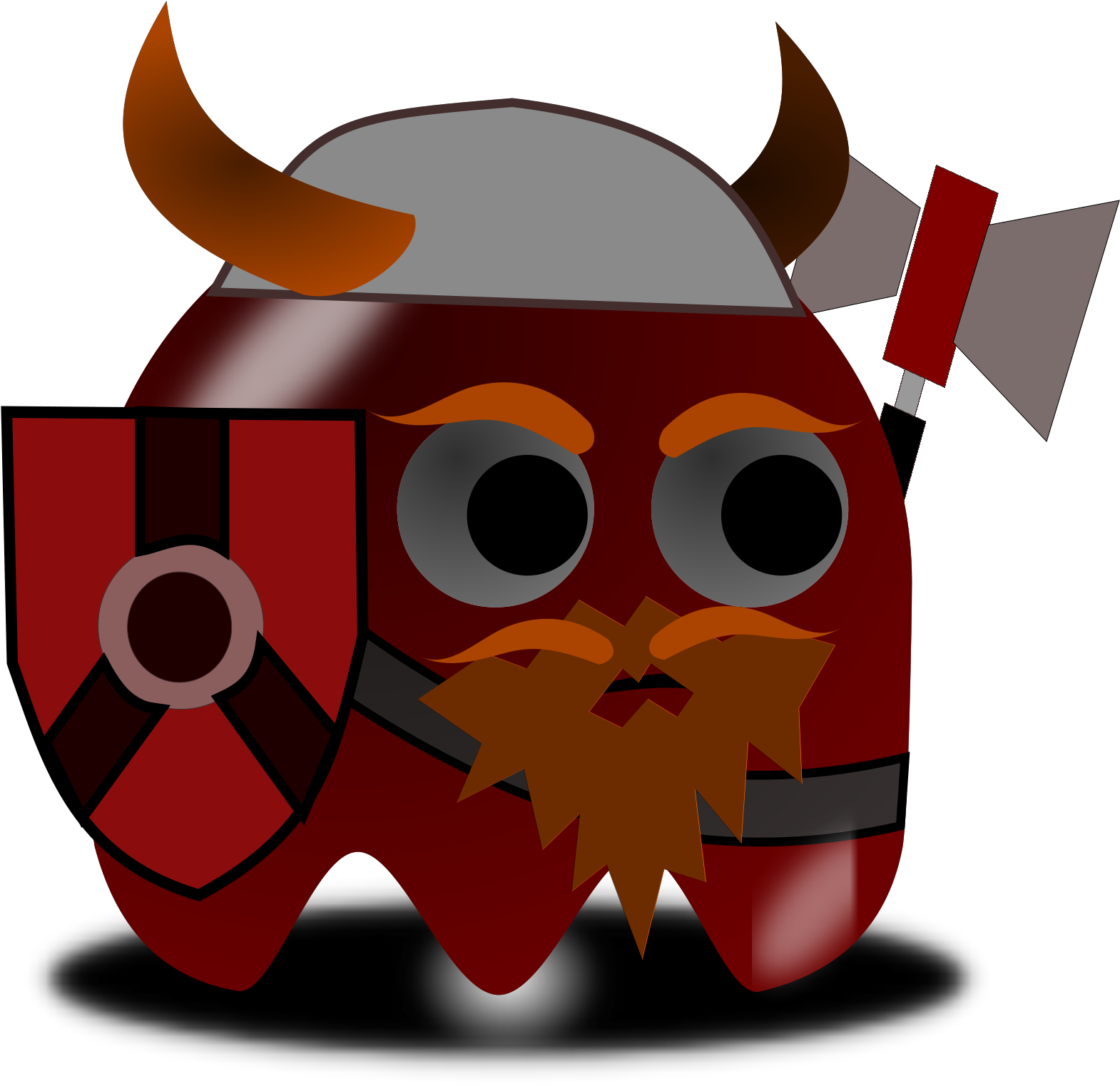 Cartoon Vikings Clipart (1600x1600), Png Download