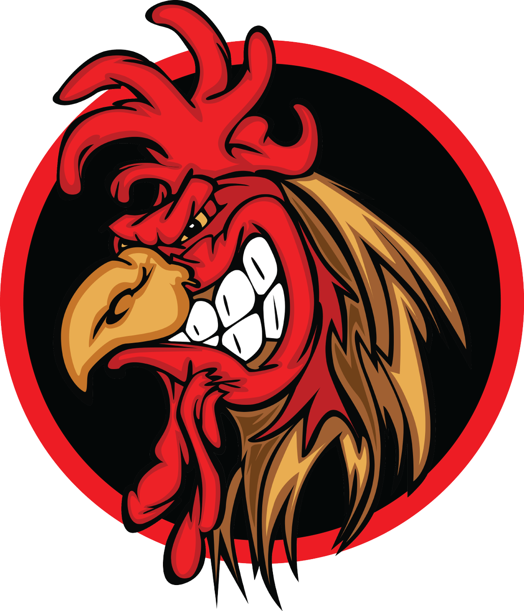 Cartoon Rooster Clipart (1029x1200), Png Download