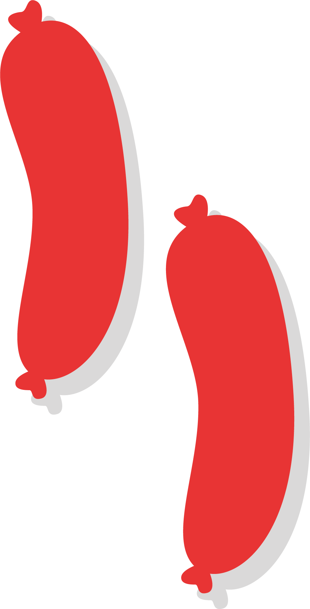 Bacon Meat Clip Art - Png Download (1001x1962), Png Download