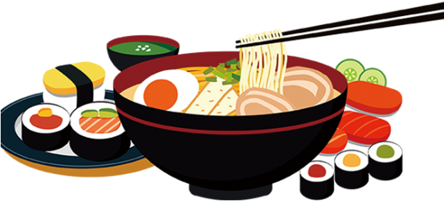 Japanese Food Clipart Png Transparent Png (640x480), Png Download