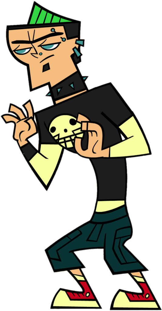 Total Drama Creepy Duncan - Leshawna Total Drama Clipart (562x1024), Png Download