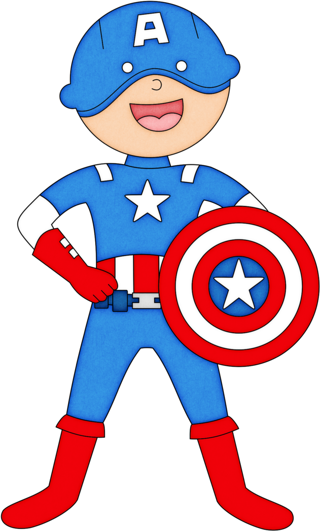 Capitana America Dibujo Clipart (664x1080), Png Download