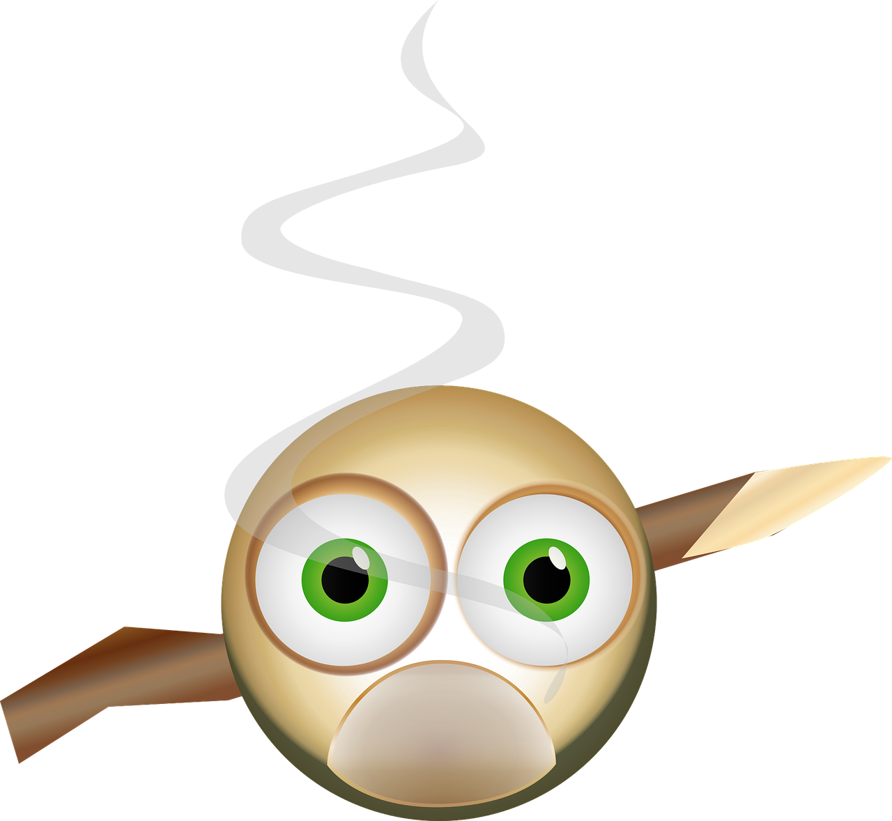 Toasted Marshmallow Emoji Clipart (1280x1178), Png Download