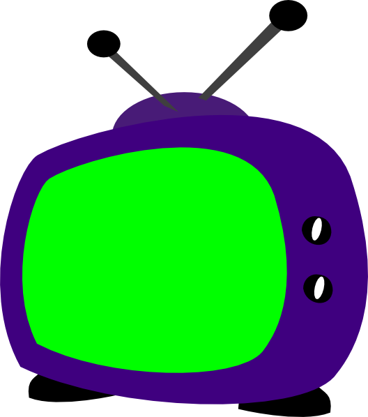 Switch The Tv Off Clipart (528x598), Png Download