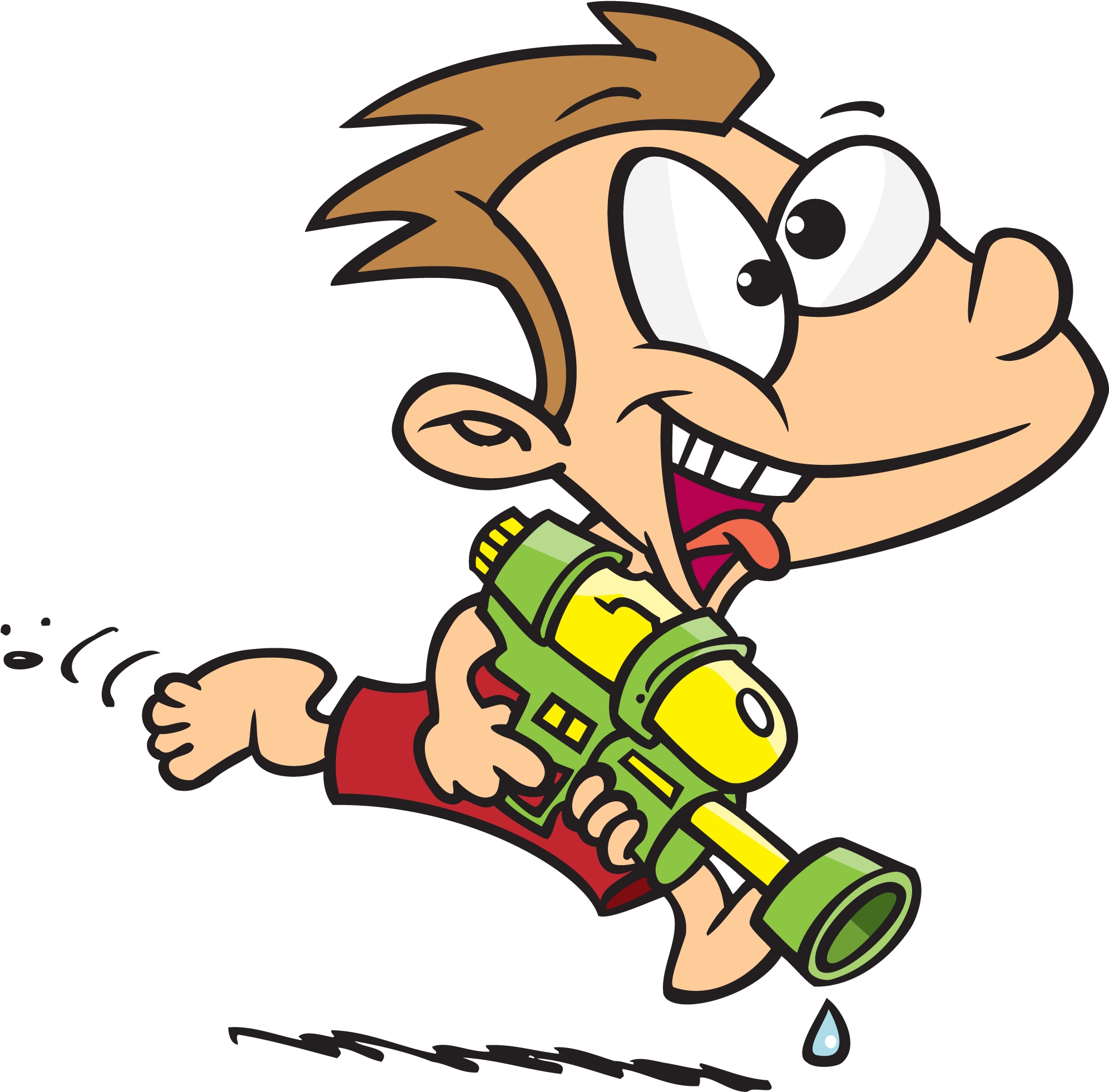 Water Gun Clip Art - Png Download (2000x1971), Png Download