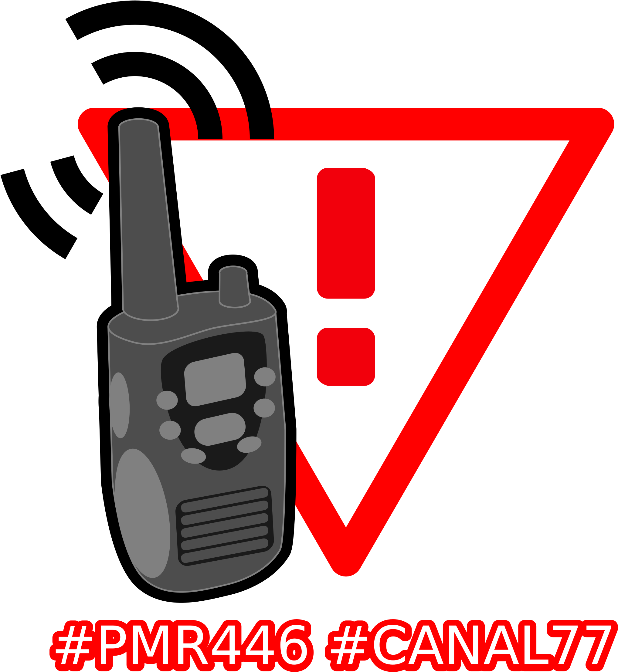 Walkie Talkie - Transparent Walkie Talkie Clipart - Png Download (2211x2400), Png Download