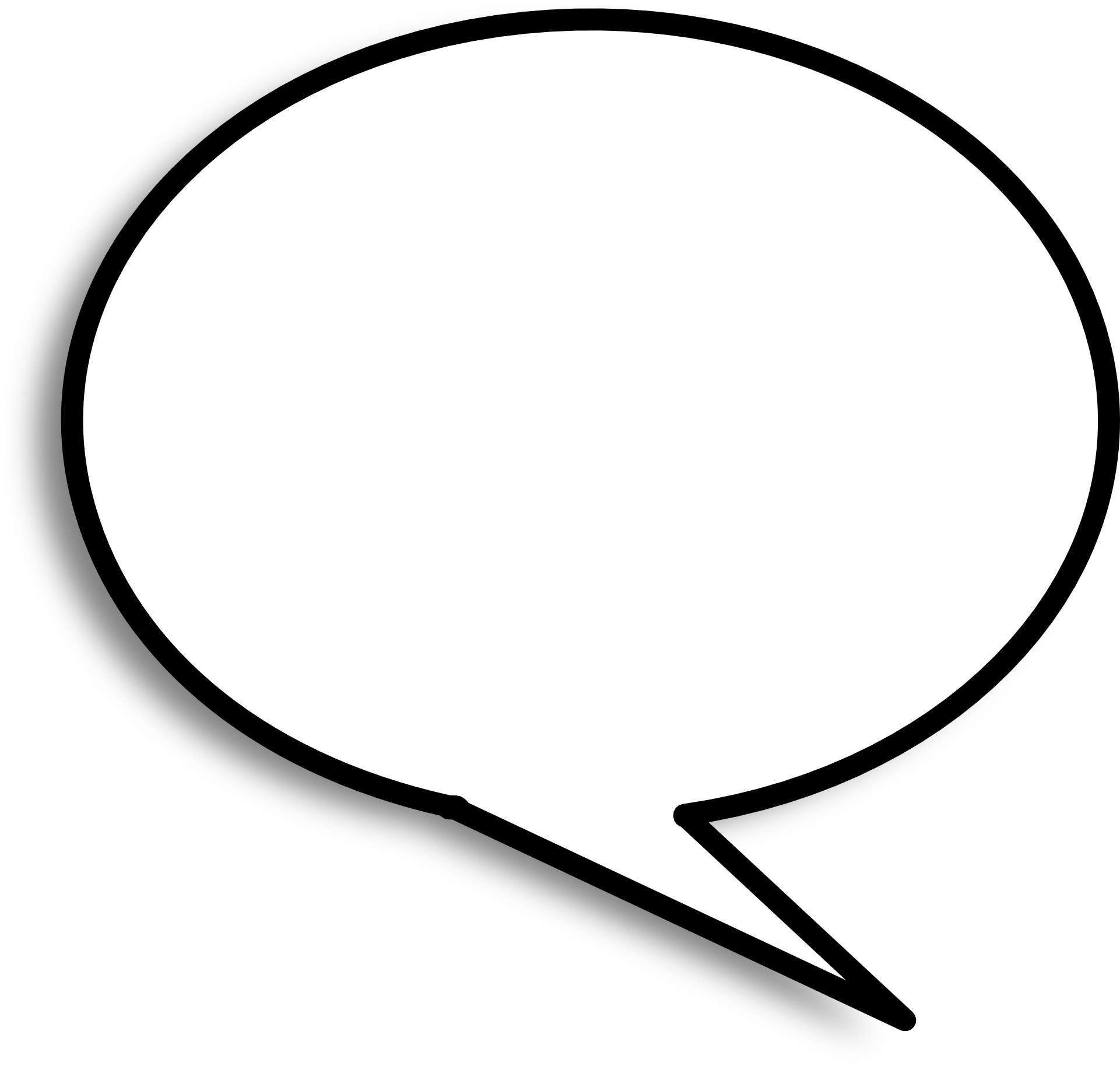 Speech Bubble Png Image - Speech Balloon Clipart (2013x1875), Png Download