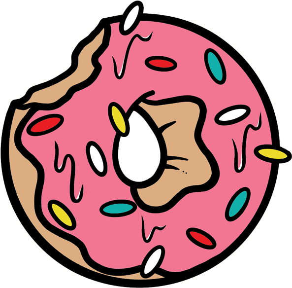 The Most Illustrious Donuts - Cute Donut Clipart - Png Download (600x600), Png Download