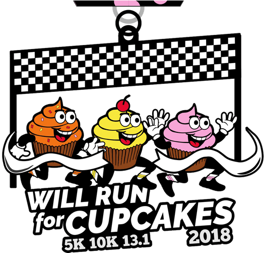 Los Angeles Clipart Cupcake - Png Download (1000x500), Png Download