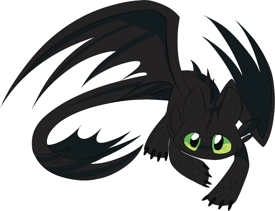 Night Fury Png - Зображення Види Нічних Фурій Clipart (915x703), Png Download