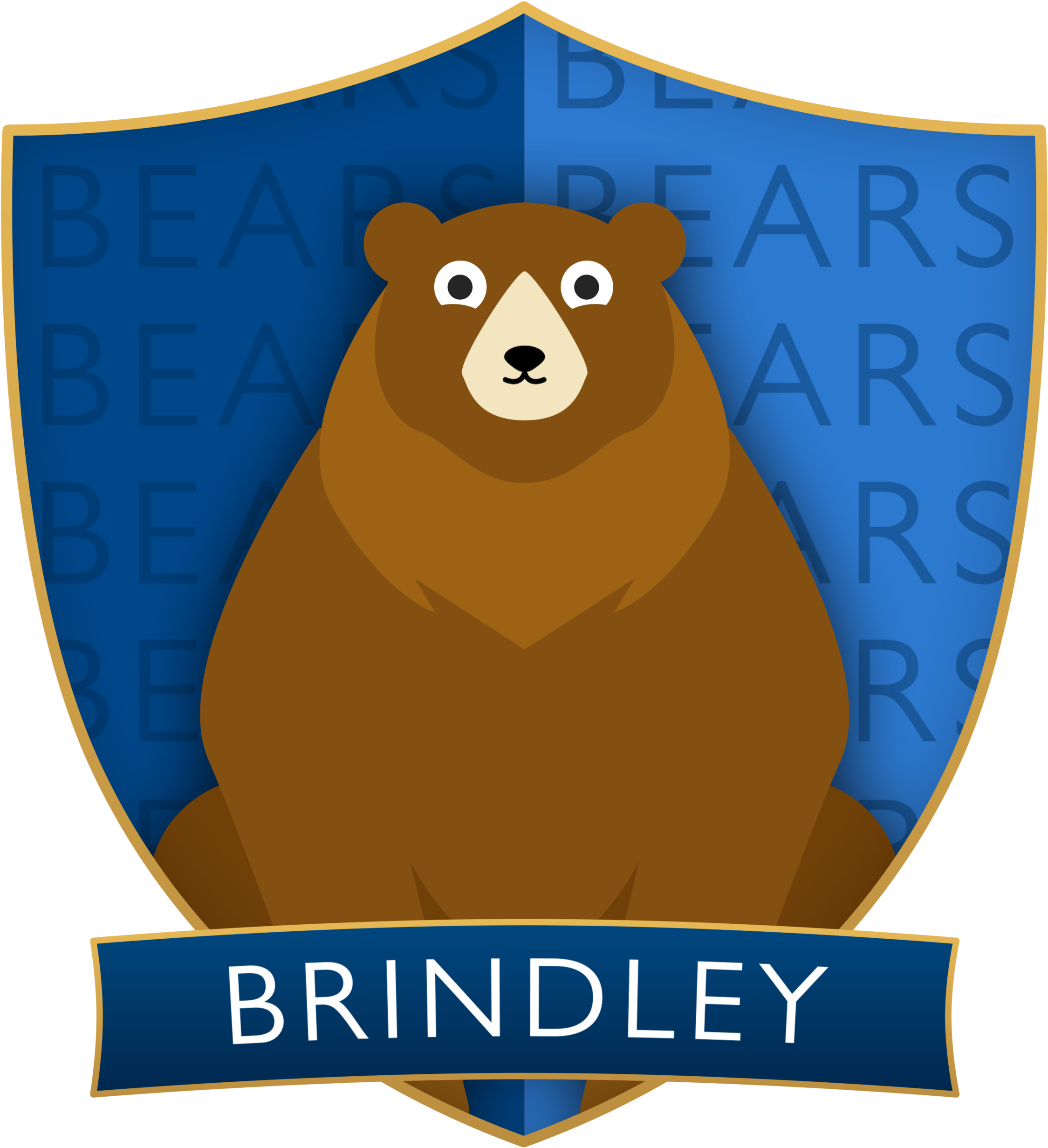 Brindley-bears - Bear Clipart (2406x2560), Png Download