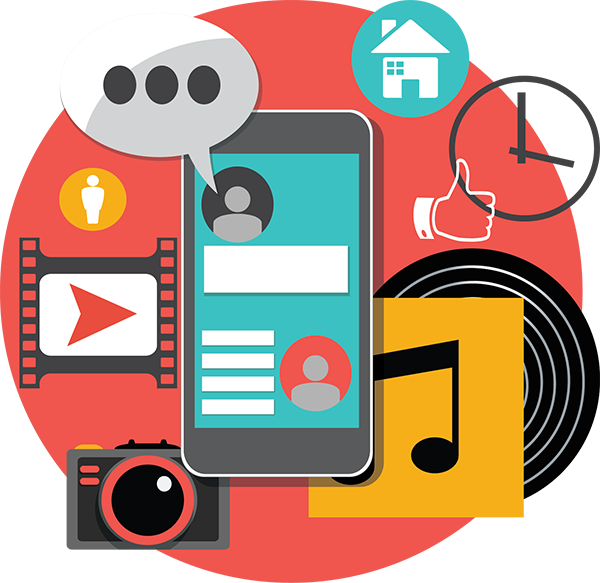 University Of Michigan Football Clipart Image Library - Mobile Apps Icon Png Transparent Png (600x583), Png Download