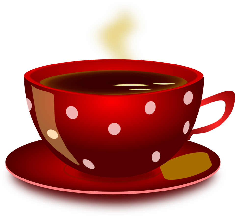 Clip Art Of Tea Cup - Png Download (958x891), Png Download