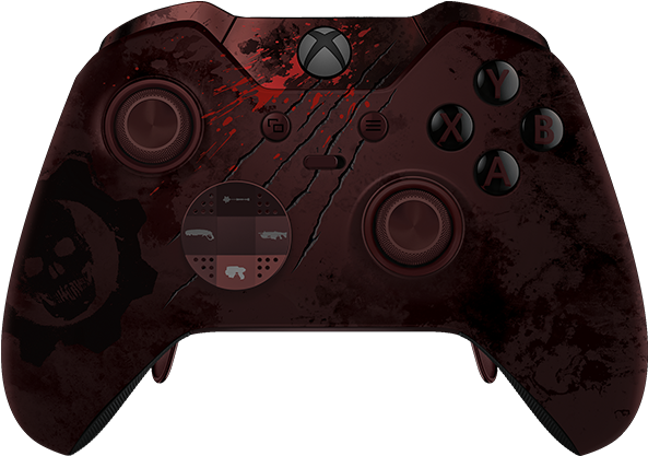Xbox Gears Of War Controller Clipart (717x440), Png Download