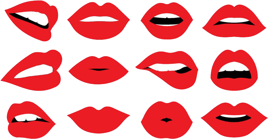 #lips #new #all #bird #ideas #line #animals #tattoos - Dibujo De Labios Tirando Un Beso Clipart (1000x562), Png Download