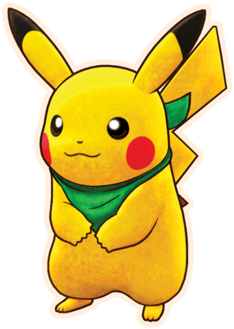 Pikachu - Pikachu Pokemon Mystery Dungeon Clipart (950x790), Png Download