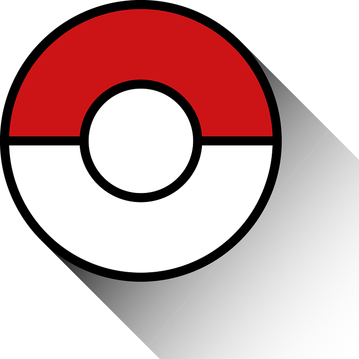 Pokemon Pokeball Go Red - Pokeball Free Clipart (720x720), Png Download