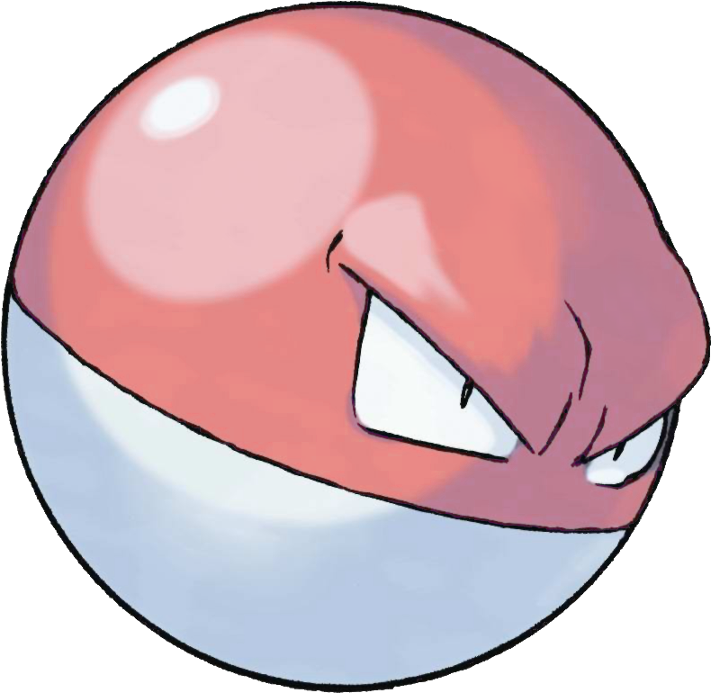 Pokeball Clipart Avatar - Pokemon Voltorb - Png Download (790x770), Png Download