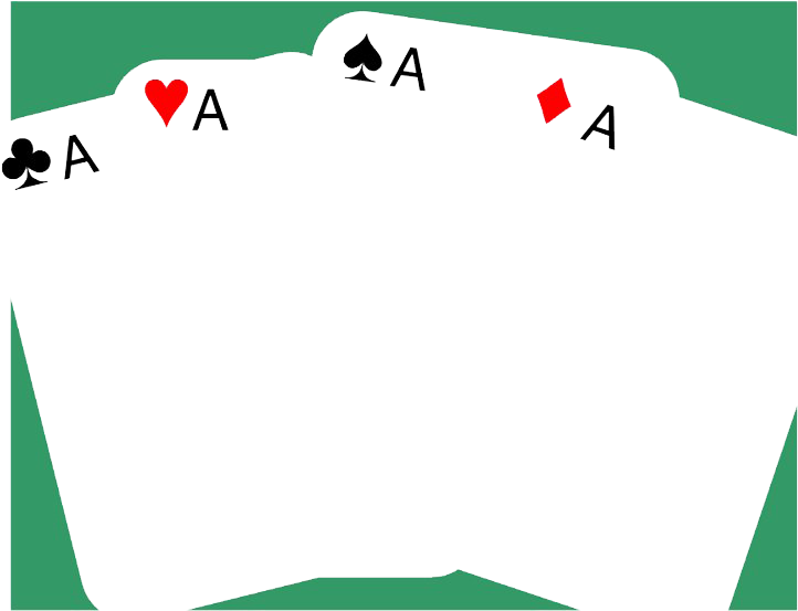 Blank Playing Card Png Free Download - Deck Of Cards Clip Art Transparent Png (860x592), Png Download