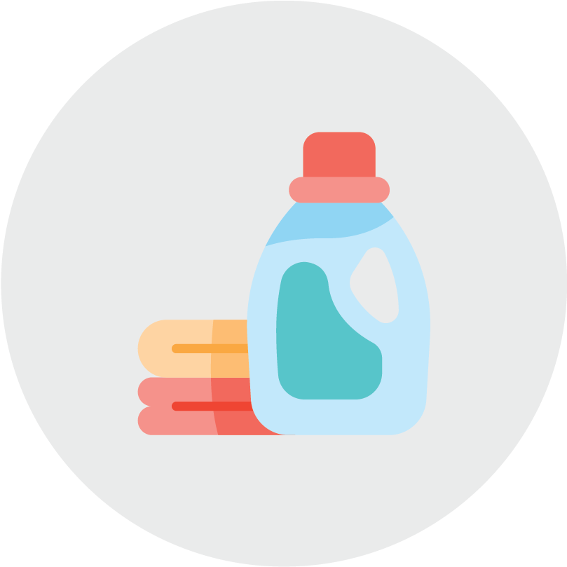 Laundry Detergent Icon - Plastic Bottle Clipart (834x834), Png Download