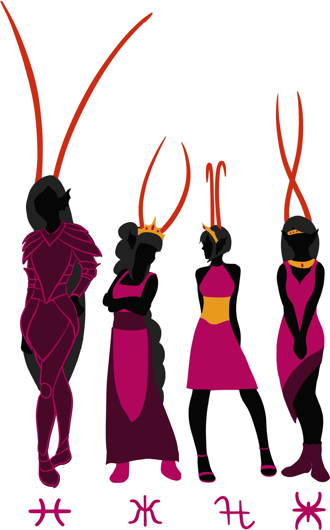 Homestuck Empress Clipart (1162x1920), Png Download