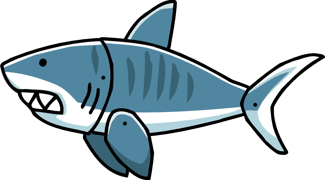 Tiger Shark Tiger Shark Clip Art - Transparent Background Shark Clip Art - Png Download (1133x629), Png Download