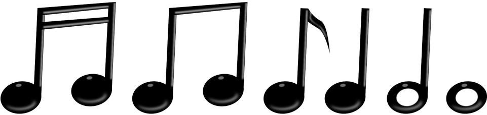 Musical Note Clipart (960x480), Png Download