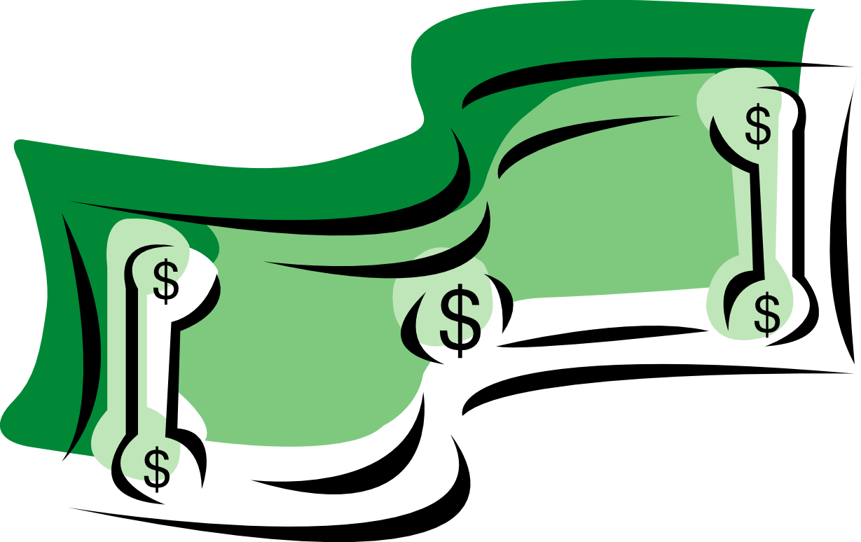 Money Clipart - Png Download (1229x774), Png Download